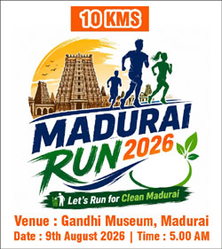 Donation for Timed 10K Madurairun 2026